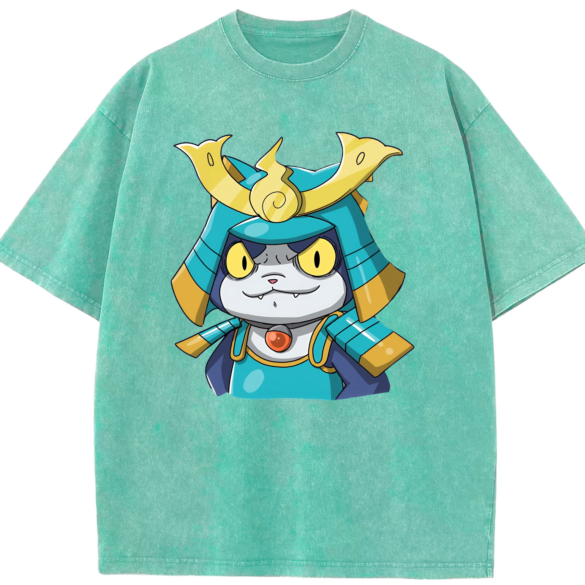（画像用） 妖怪ウォッチ Yo-kai Watch 綿100% ヴィンテージ風 半袖Tシャツ（フロントプリント）
